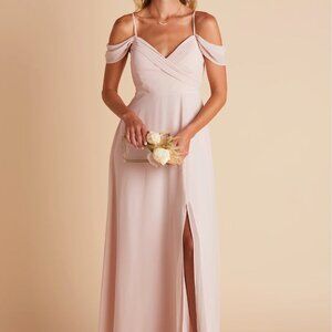 Birdy Grey Spence Convertible  Chiff Dress - Pale Blush